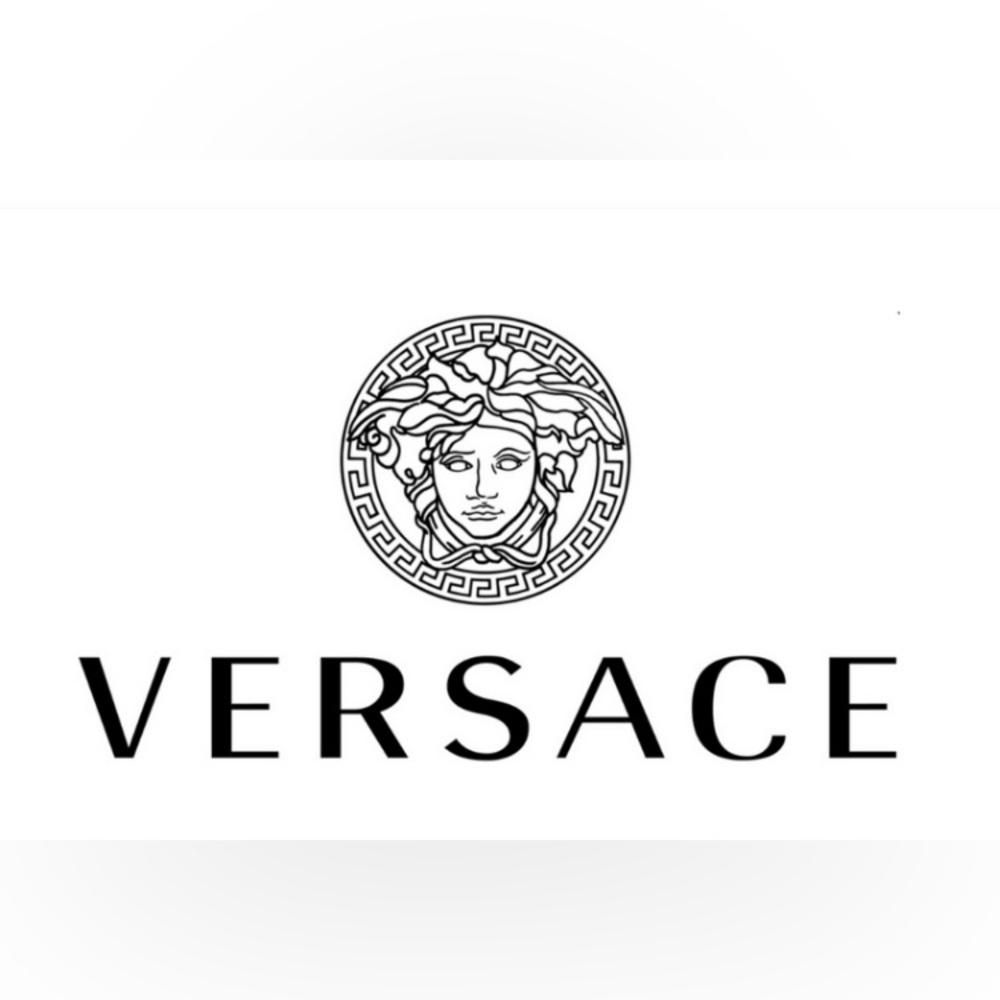 Gianni VERSACE Italy Gold Clip On Medusa Earrings Iconic Vintage Signed - Picture 5 of 6